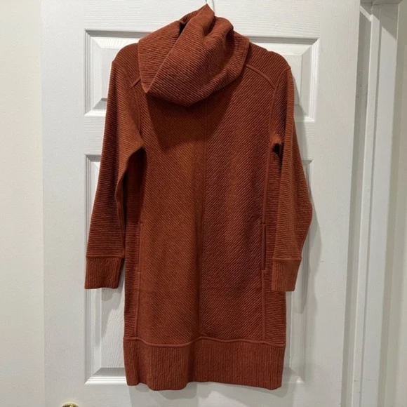 Lululemon On Repeat Dress Heathered Rustic Clay - Size 10 - Picture 4 of 4